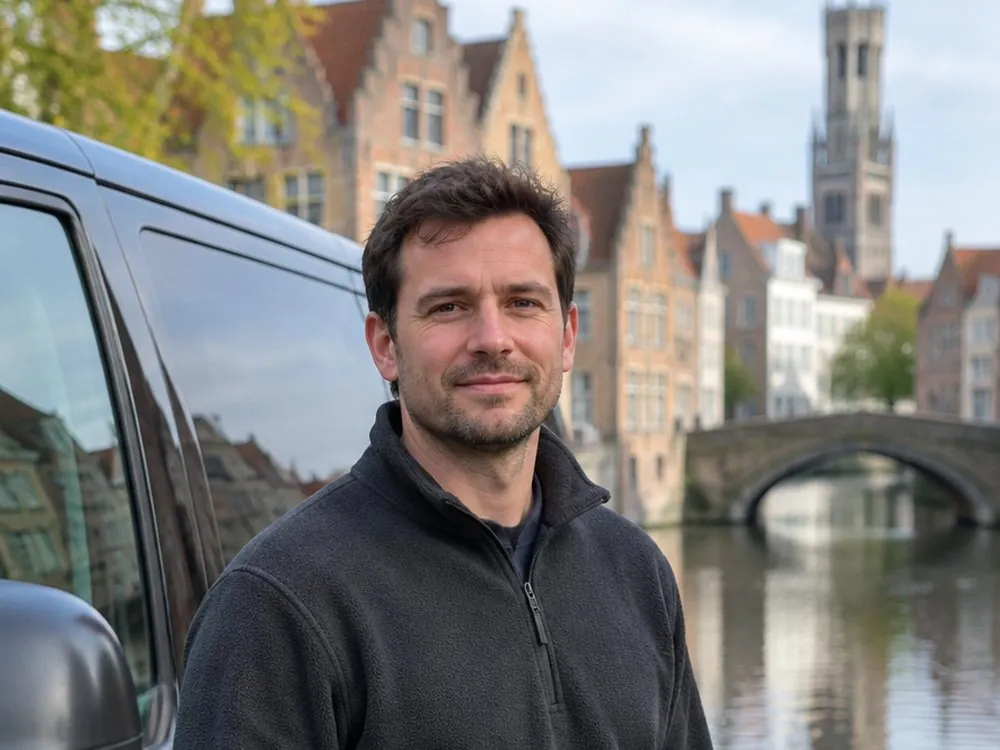 Wouter, ShuttleHero driver in Antwerp