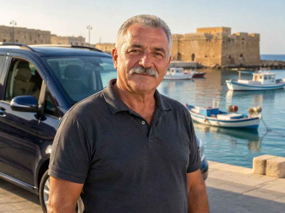 Marios, ShuttleHero driver in Cyprus
