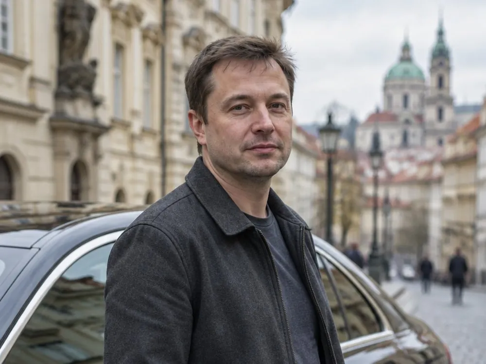 Tomáš, ShuttleHero driver in Prague