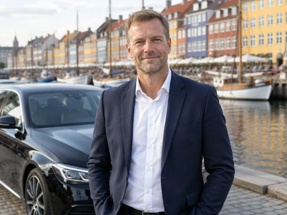 Mads, ShuttleHero driver in Billund