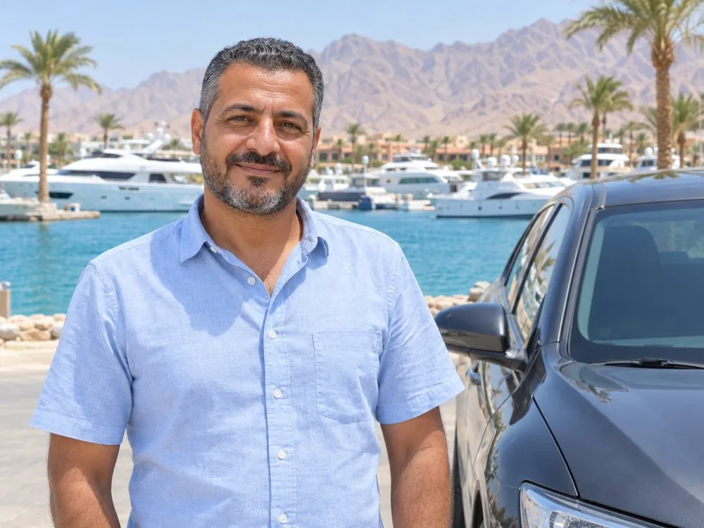 Ahmed, ShuttleHero driver in Hurghada