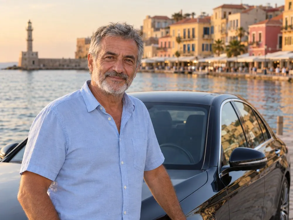 Stavros, ShuttleHero driver in Athens