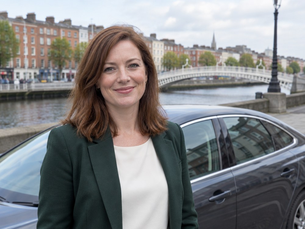 Aoife, conductor de ShuttleHero en Dublín