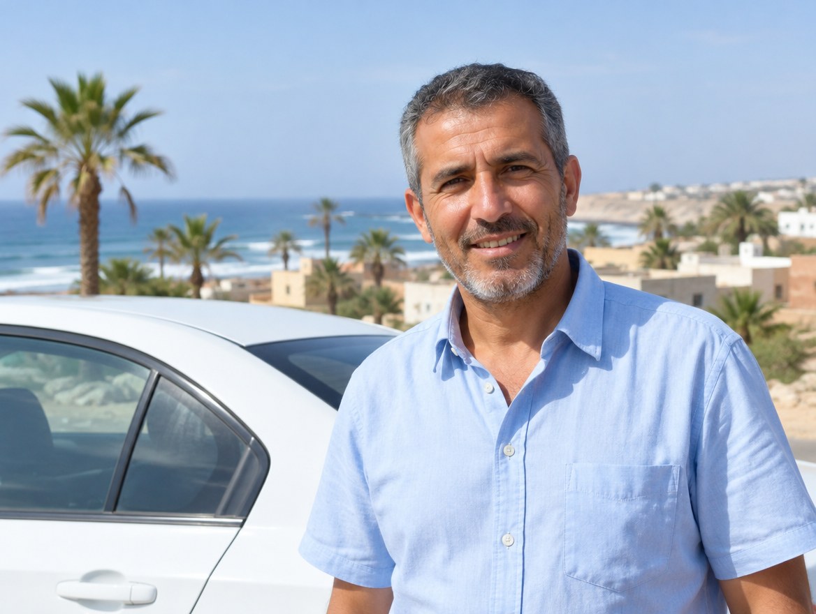 Brahim, conductor de ShuttleHero en Agadir