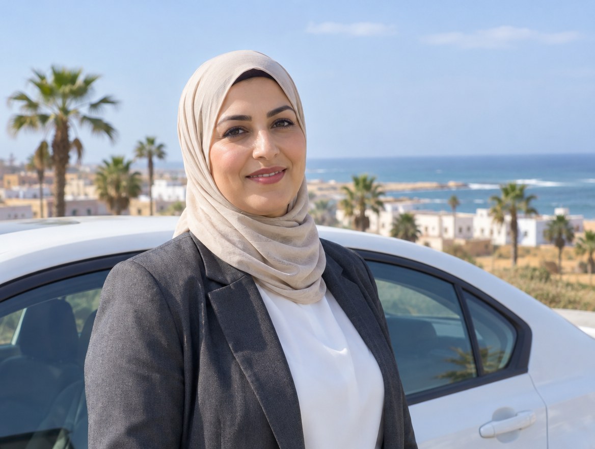 Khadija, conductor de ShuttleHero en Agadir