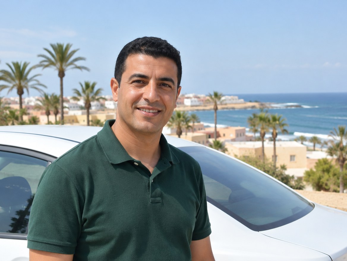 Hassan, conductor de ShuttleHero en Agadir