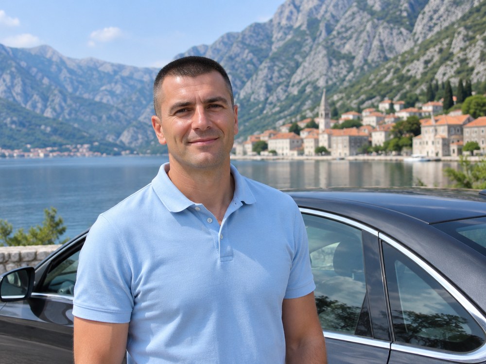 Marko, ShuttleHero driver in Podgorica
