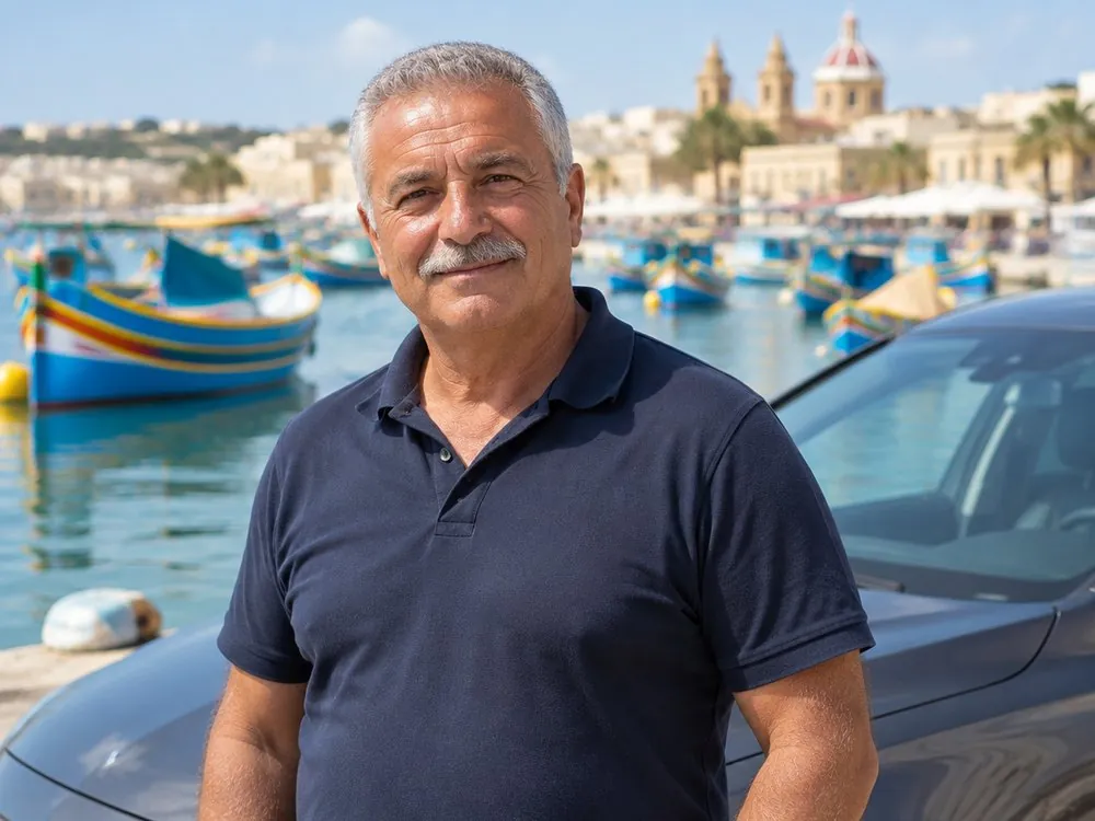 Ġorġ, ShuttleHero driver in Malta