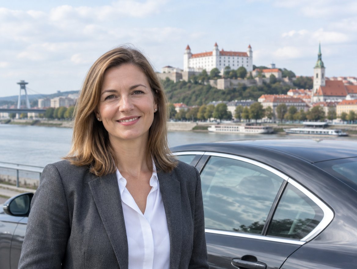 Zuzana, kierowca ShuttleHero (Bratysława)