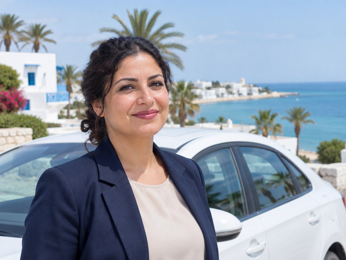 Amira, conductor de ShuttleHero en Hammamet